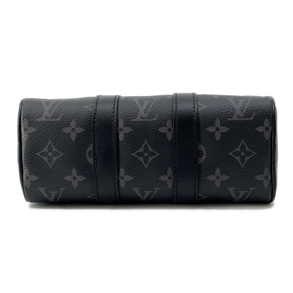 Louis Vuitton Keepall Eclipse Reverse Handbag Bla… - image 3